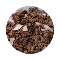 Granola artesana de quinoa y chocolate
