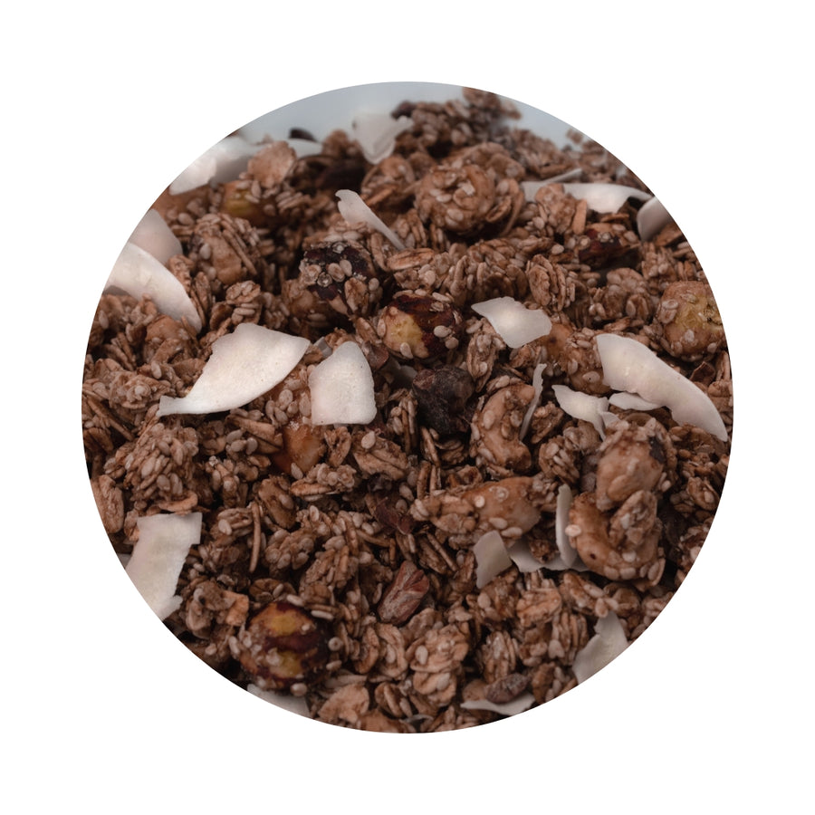 Granola artesana de quinoa y chocolate - 150gr